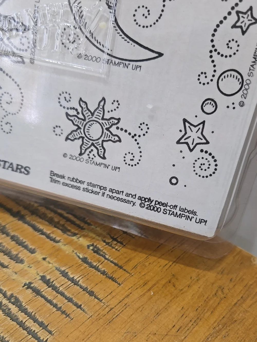 Stampin Up! unused rubber